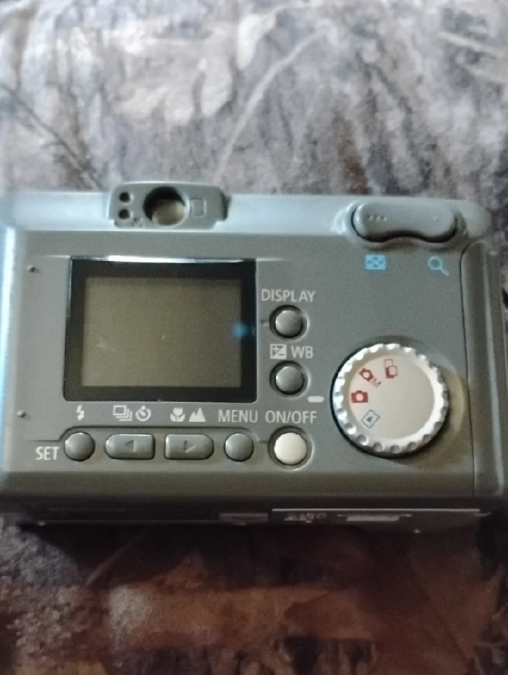 Canon Silver PowerShot Compact Digital Camera